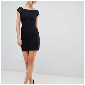 Zibi London crochet-lace dress
